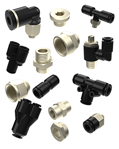 Raccords rapides et accessoires de préhension