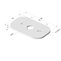 Membrane série ME Ø 58x35 mm