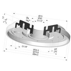 Insert Serti Femelle 1/2G