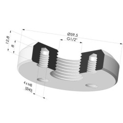 Insert Démontable Femelle 1/2G
