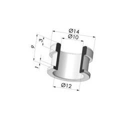 Rivet pour Insert 9G18A - Aluminium