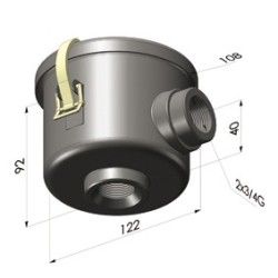 Filtre Vide Cuve Acier Série FVA - F 5µm