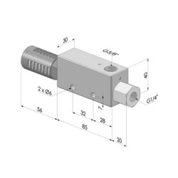 Venturi Série VT de Estágio Único - 91% de Vácuo