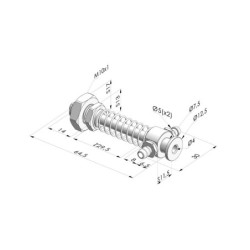 Ens. Ressort Série ERC AP - Z 29.5MM - Alim radiale