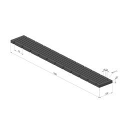 Bande mousse pour CVM 130x1000