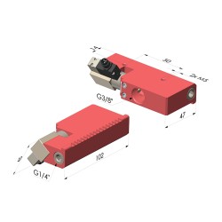Buse de Soufflage à Jet Plat Série BJP 90 EV - 3/8G