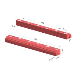 Rideau d'air simple flux slim RA-3 250