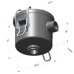 Filtre Vide Cuve Acier Série FVA - F 5µm